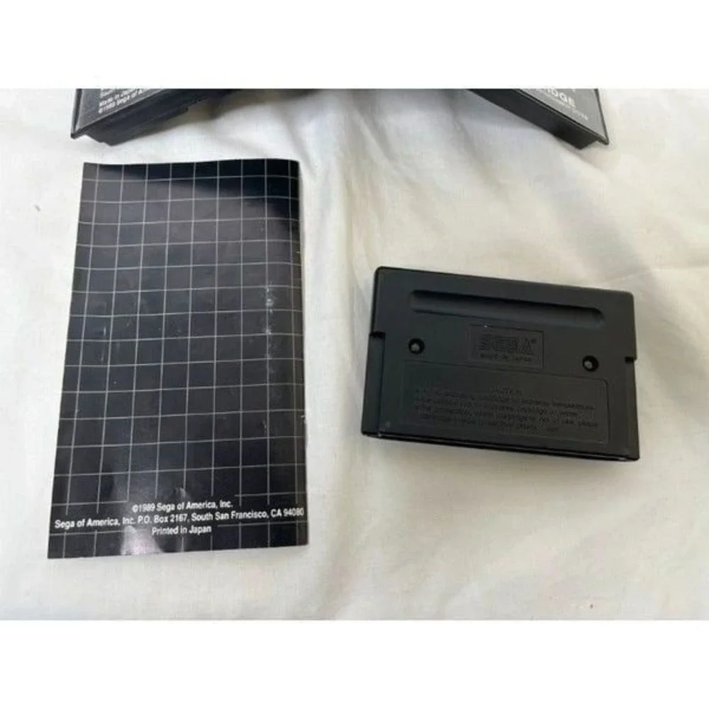 Super Hang-On Sega Genesis -with Original Manual &‎ Cartridge CIB Authentic!